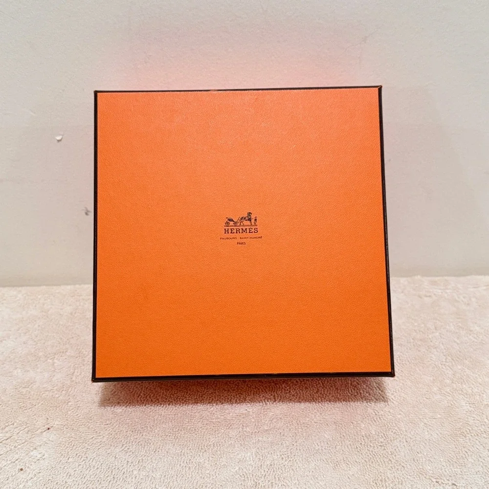 Hermès Paris Orange Empty Gift Box 7